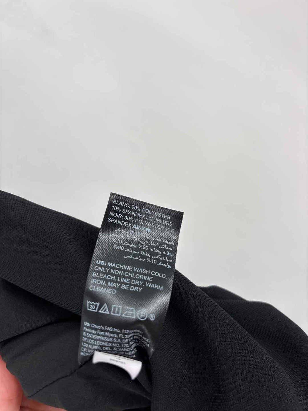 Size 8 White House Black Market Black/White Dress