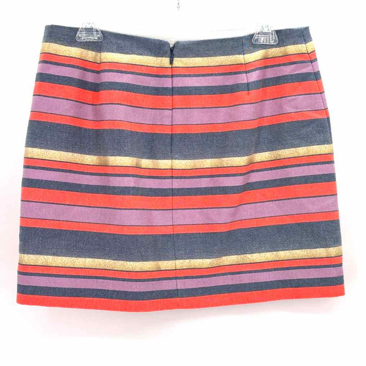 Size 6 J Crew Multi-Color Skirt