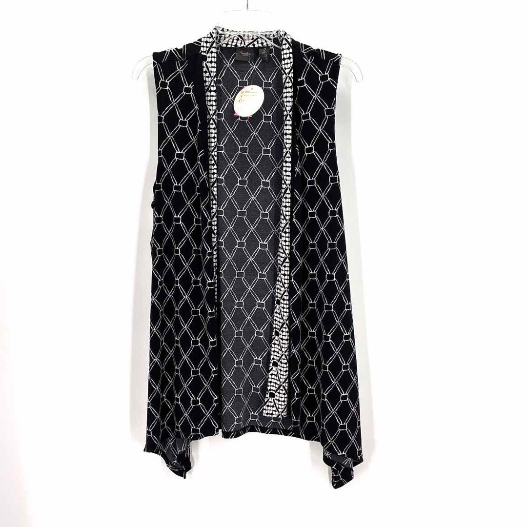 Size L Chico's Black Vest