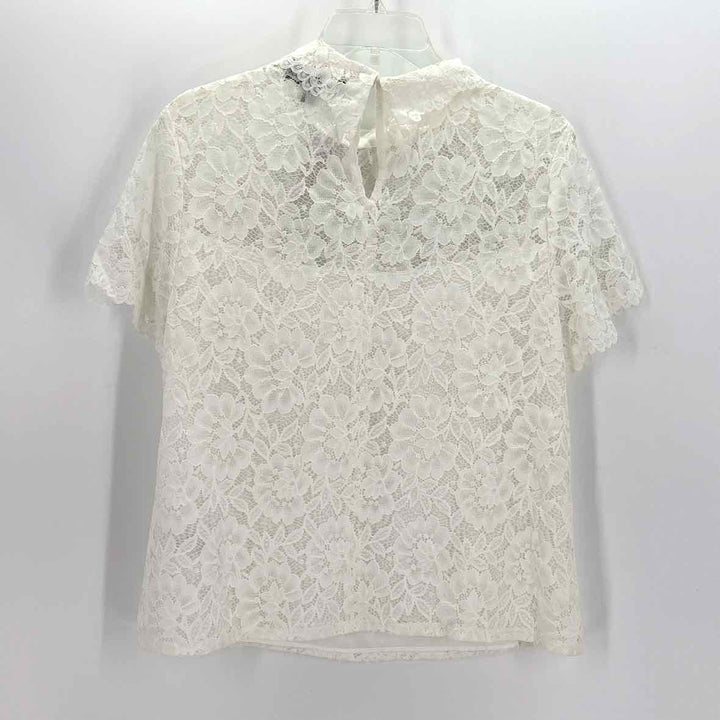 Size M LAUNDRY White Shirt