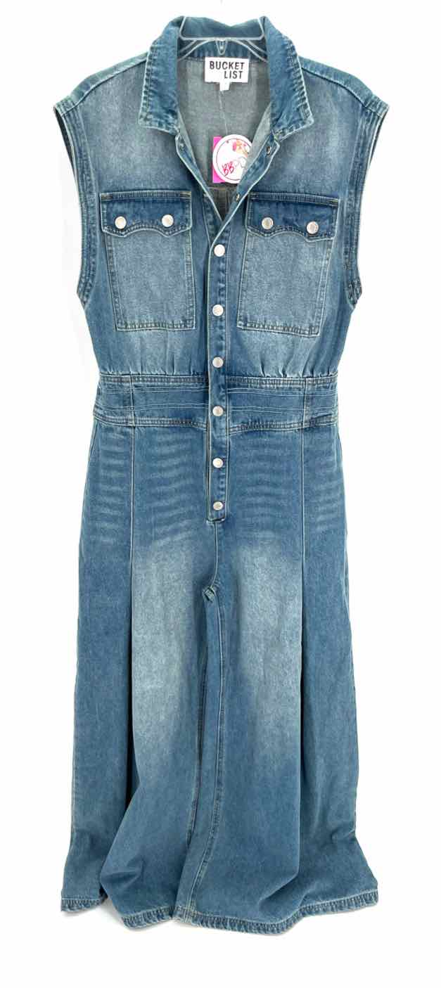 Size M Denim Romper