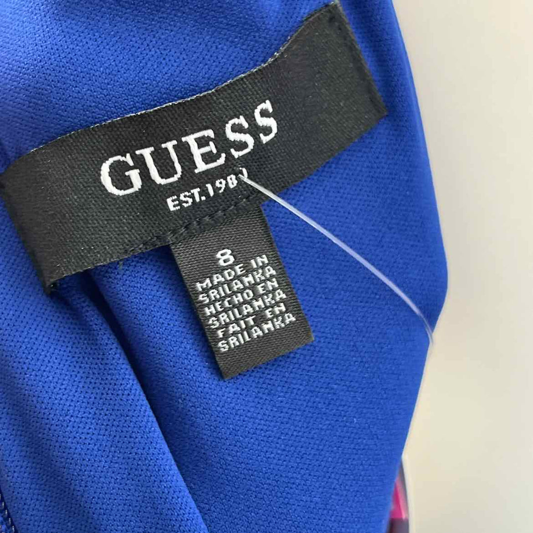 Size 8 GUESS Royal Blue Dress