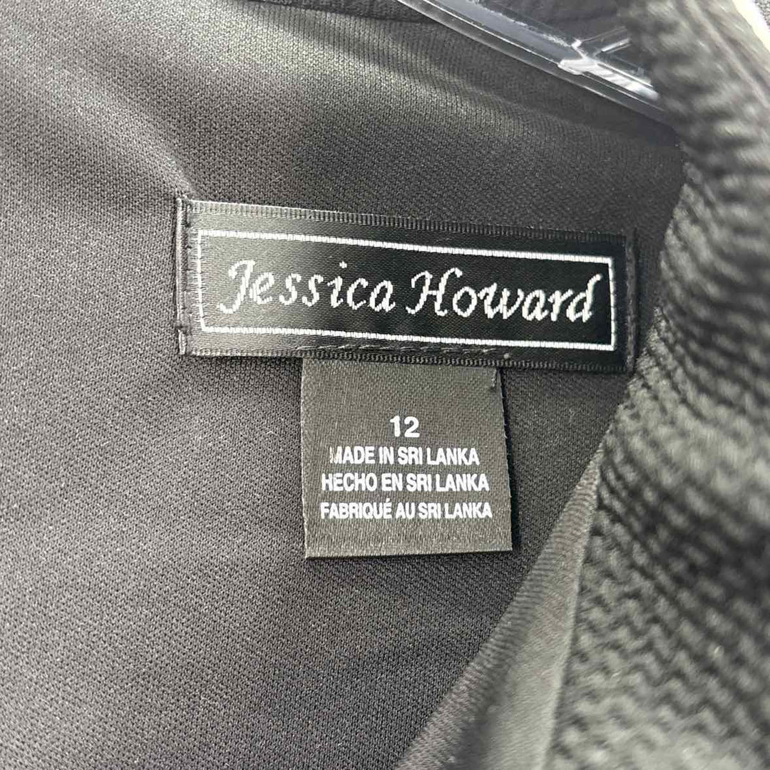 Size 12 JESSICA HOWARD Black Dress