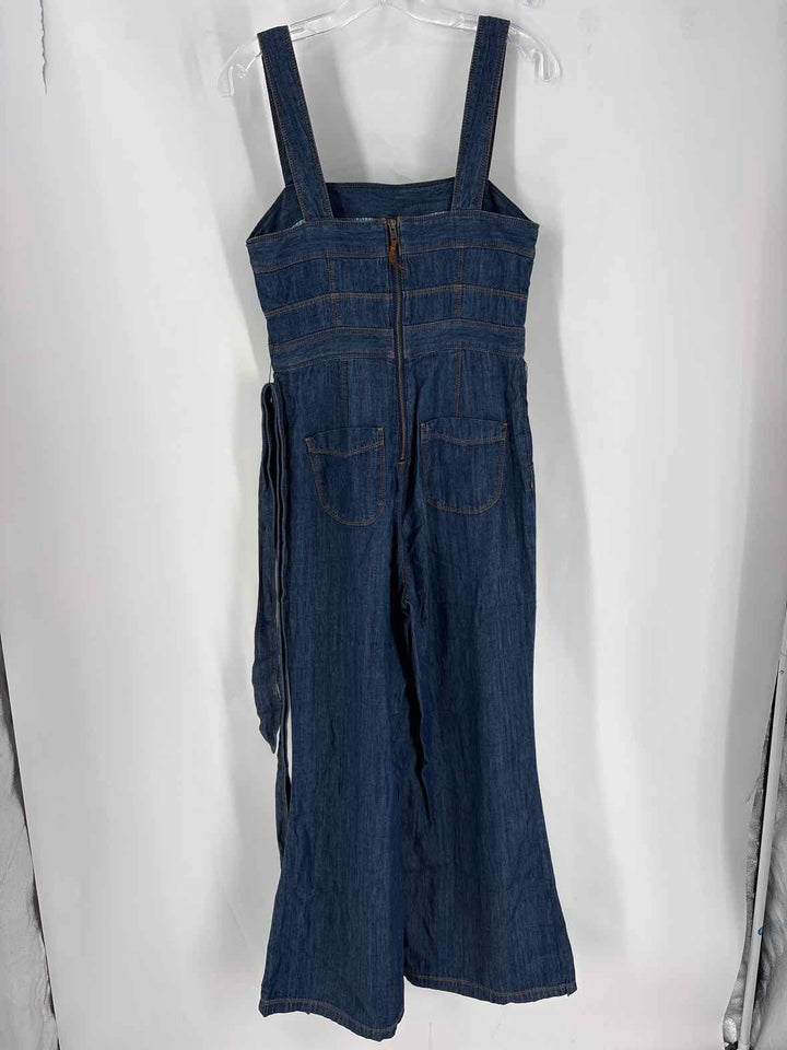 Size 2 Anthropologie Denim Dress
