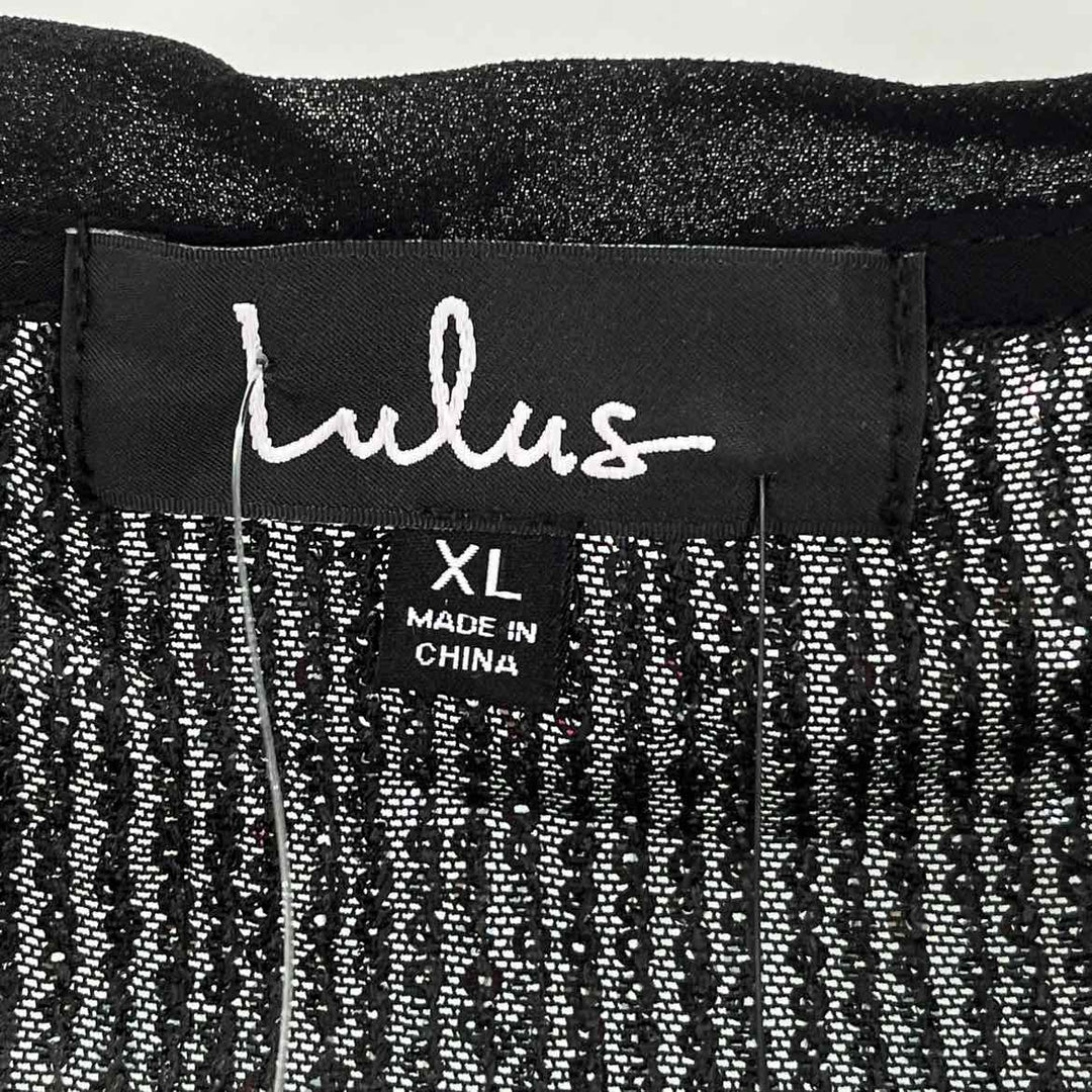 Size XL LULUS Black Shirt