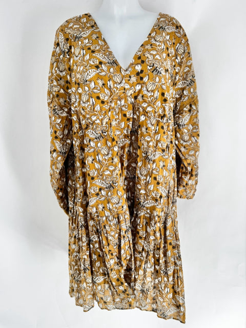 Size 20W TAN PRINT Dress