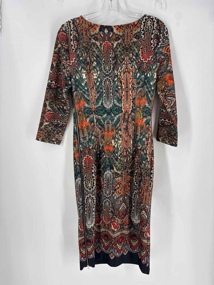 Size 6 ECI Multi-Color Dress