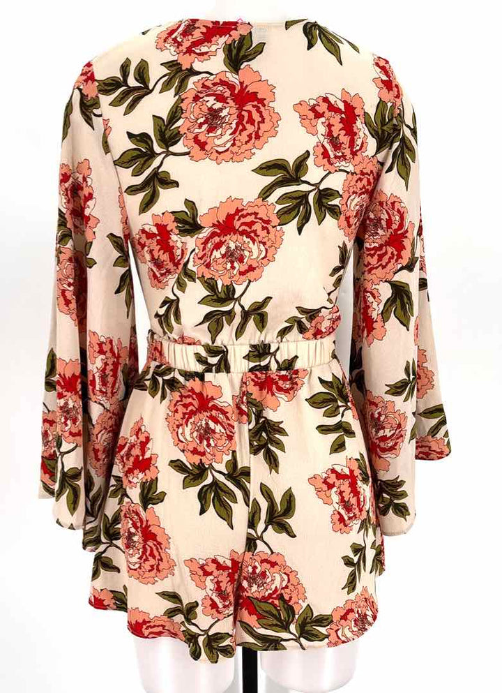 Size XS MUMU Multi-Color Romper