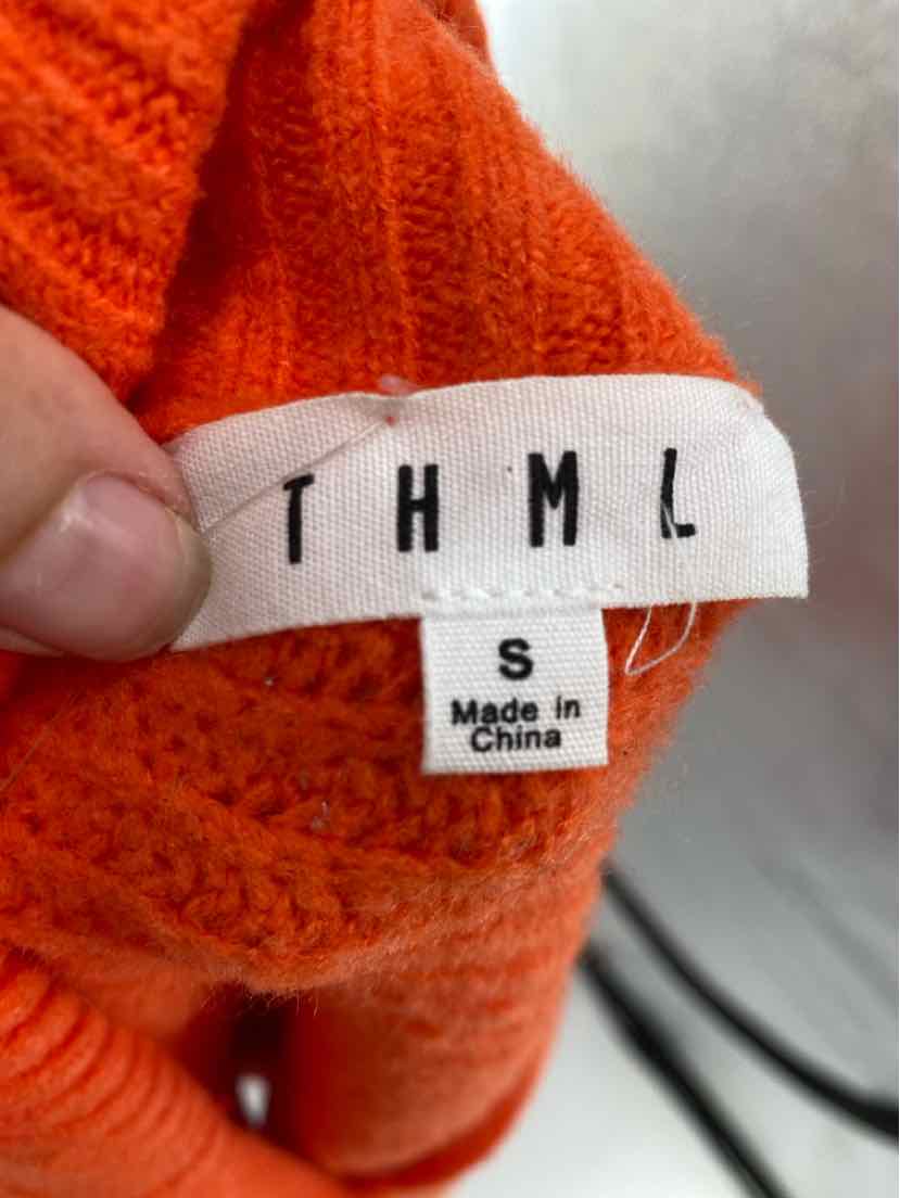 Size S THML Orange Sweater