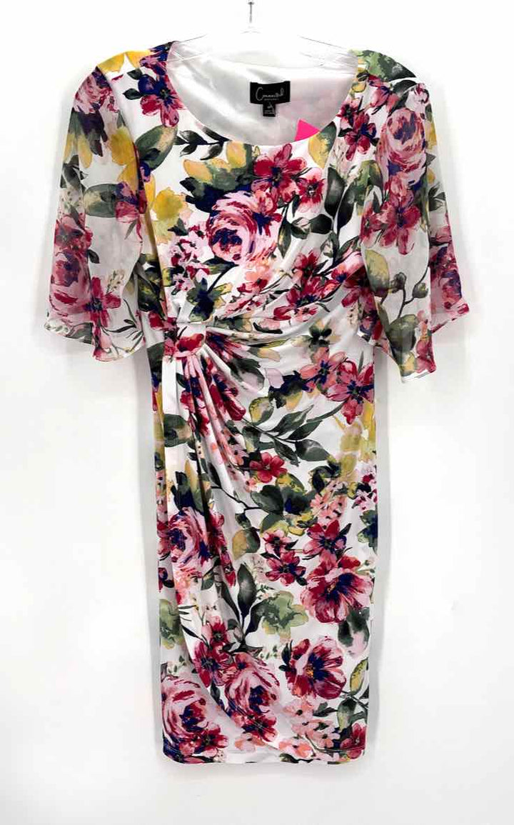 Size 4P CONNECTED APPAREL White Dress