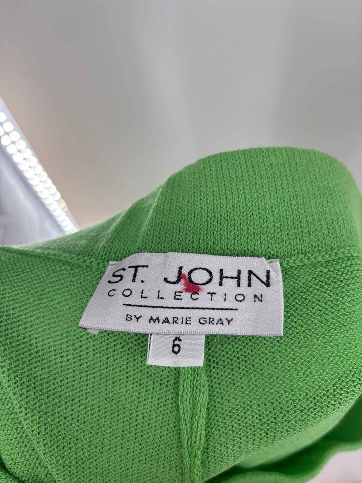 Size 6 ST JOHN Green Shorts