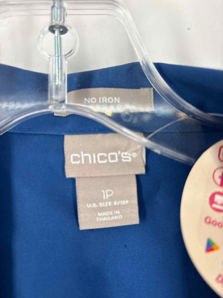 Size M Chico's Blue Shirt