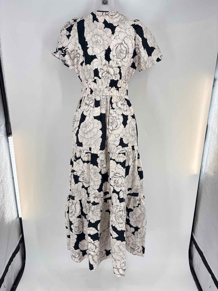 Size S Anthropologie Black/White Dress