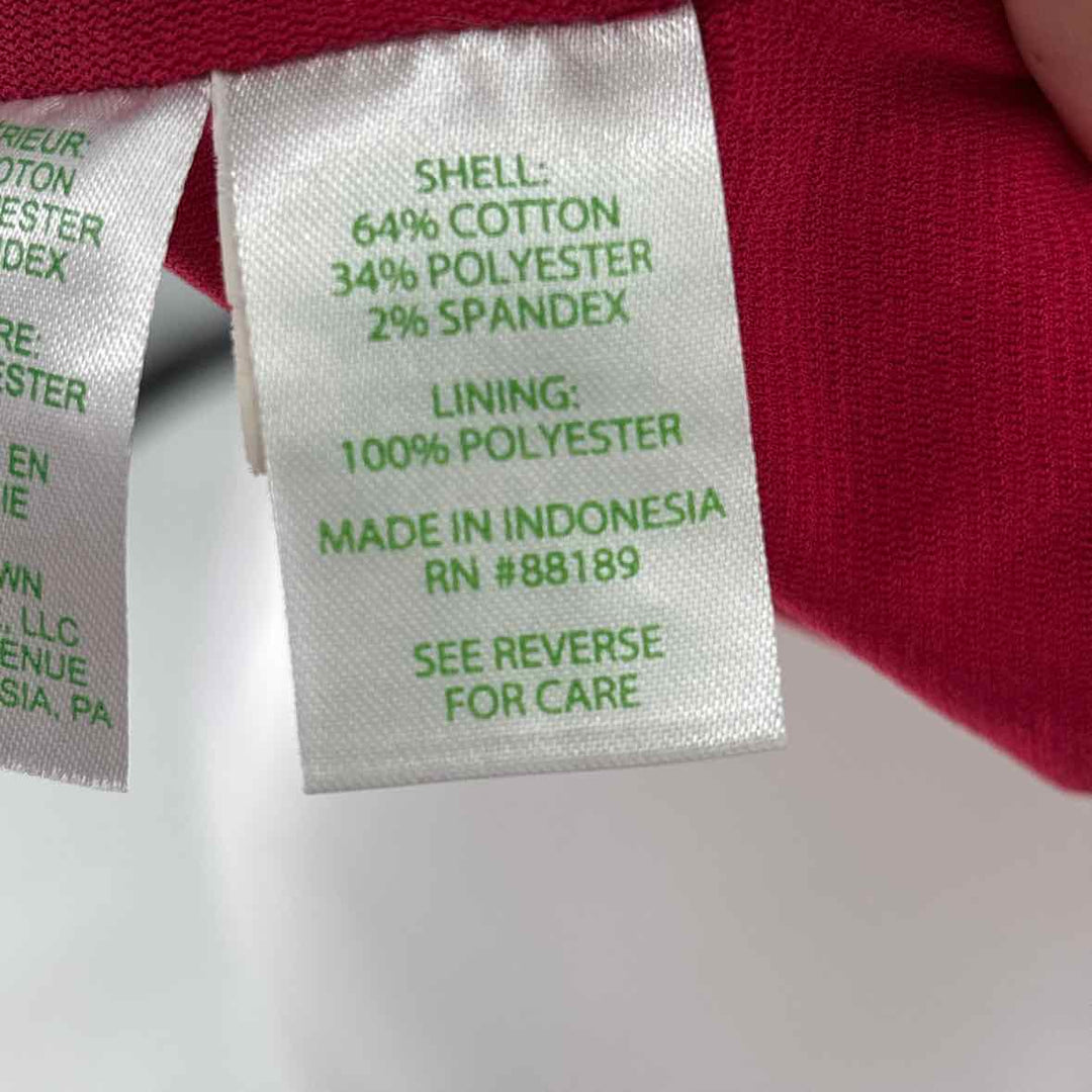 Size XS Lilly Pulitzer Fuschia Cotton Dress