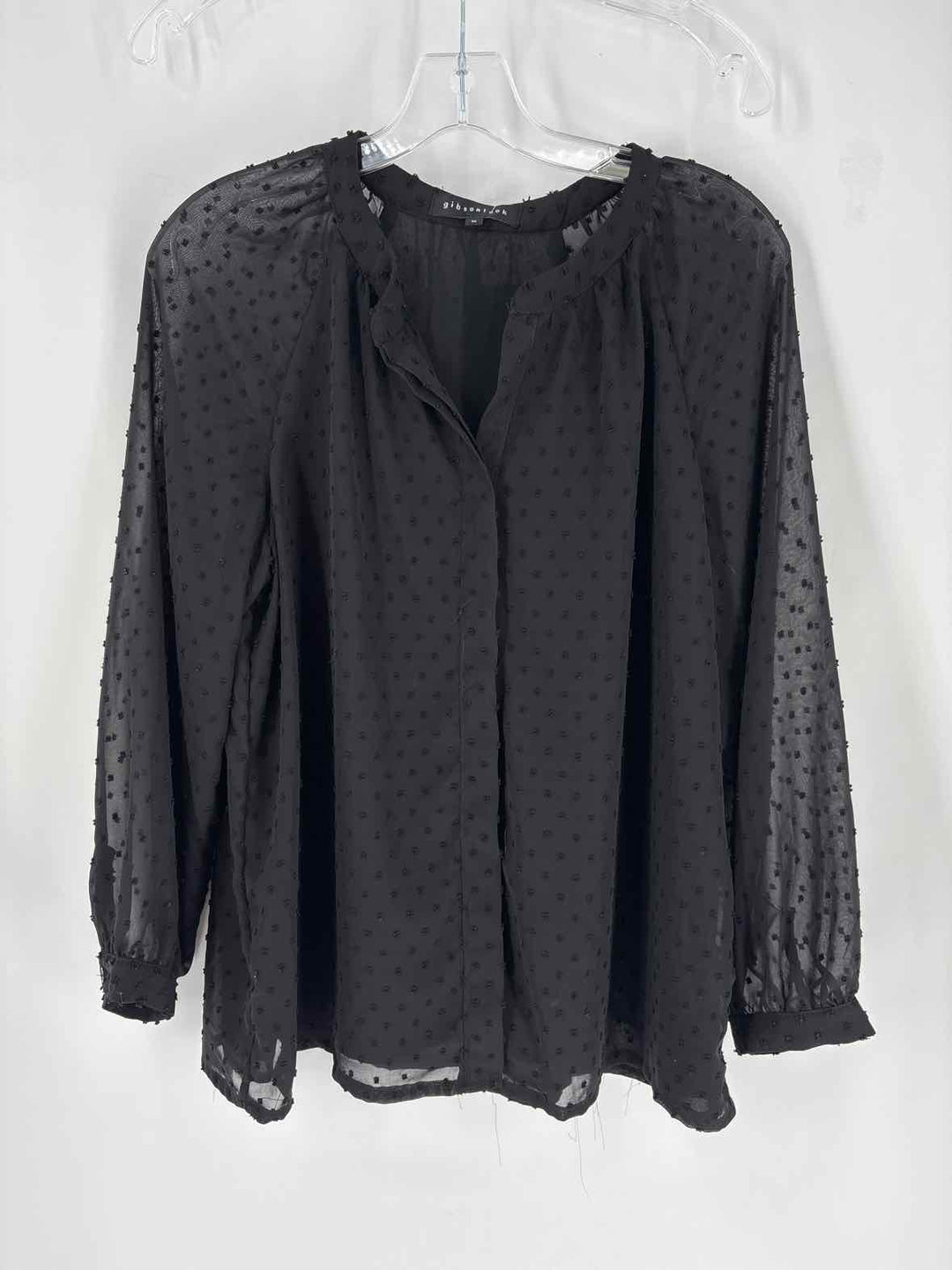 Size M GIBSON Black Shirt