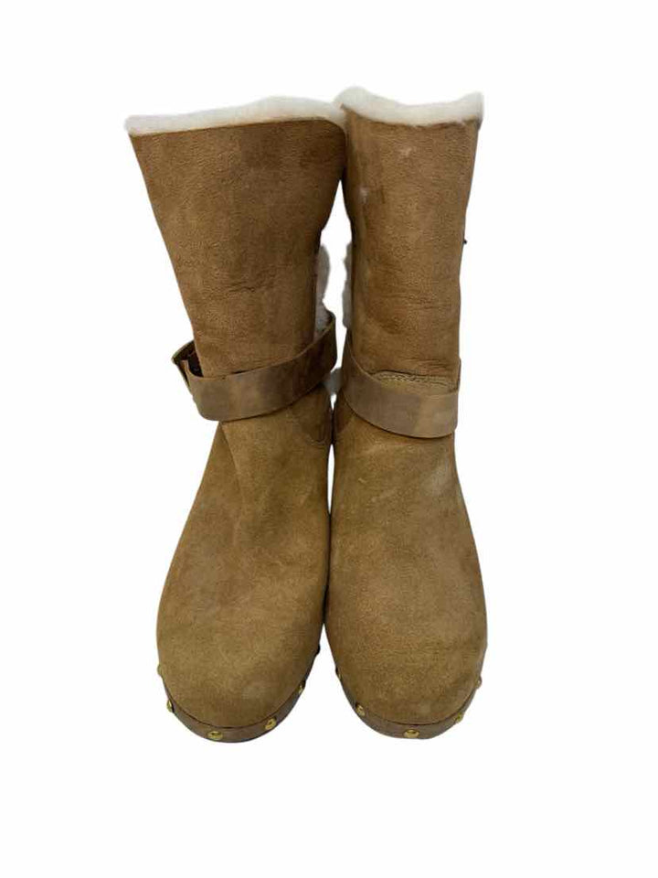 Shoe Size 8 Ugg Tan Suede Boots