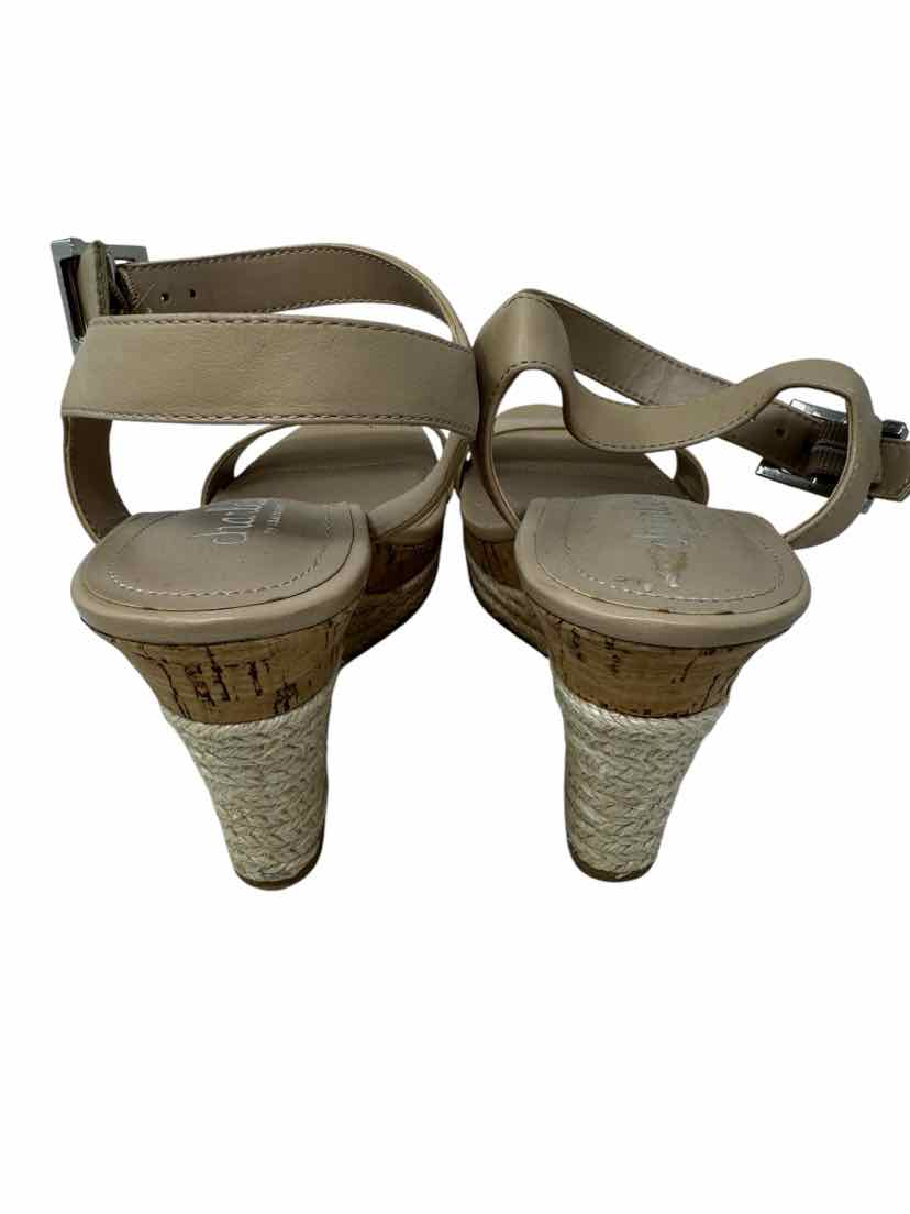 Shoe Size 8.5 CHARLES DAVID Nude Sandals