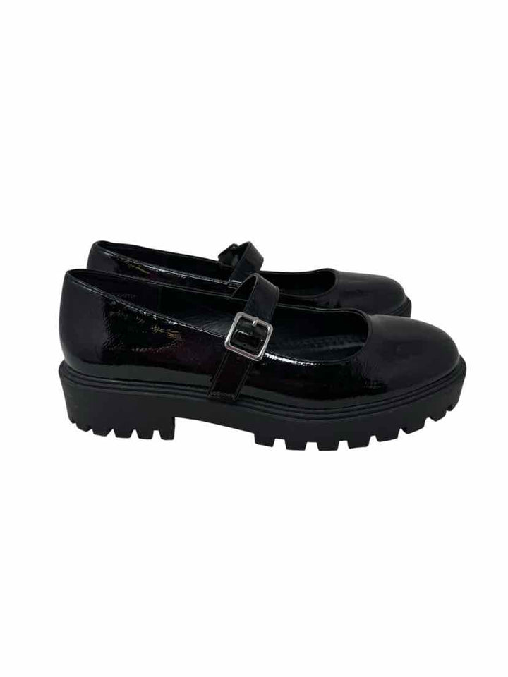 Shoe Size 8.5 SINCERELY JULES Black Patent Loafers