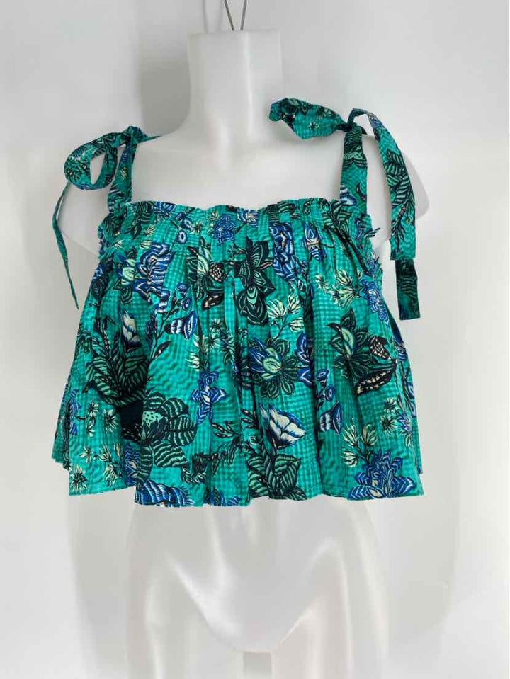 Size S Ulla Johnson Green Shirt