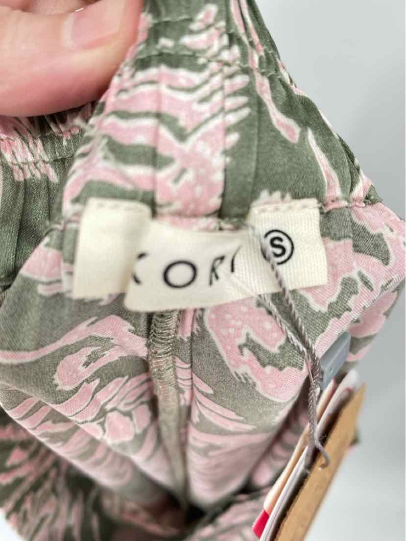 Size S KORI Green Print Pants
