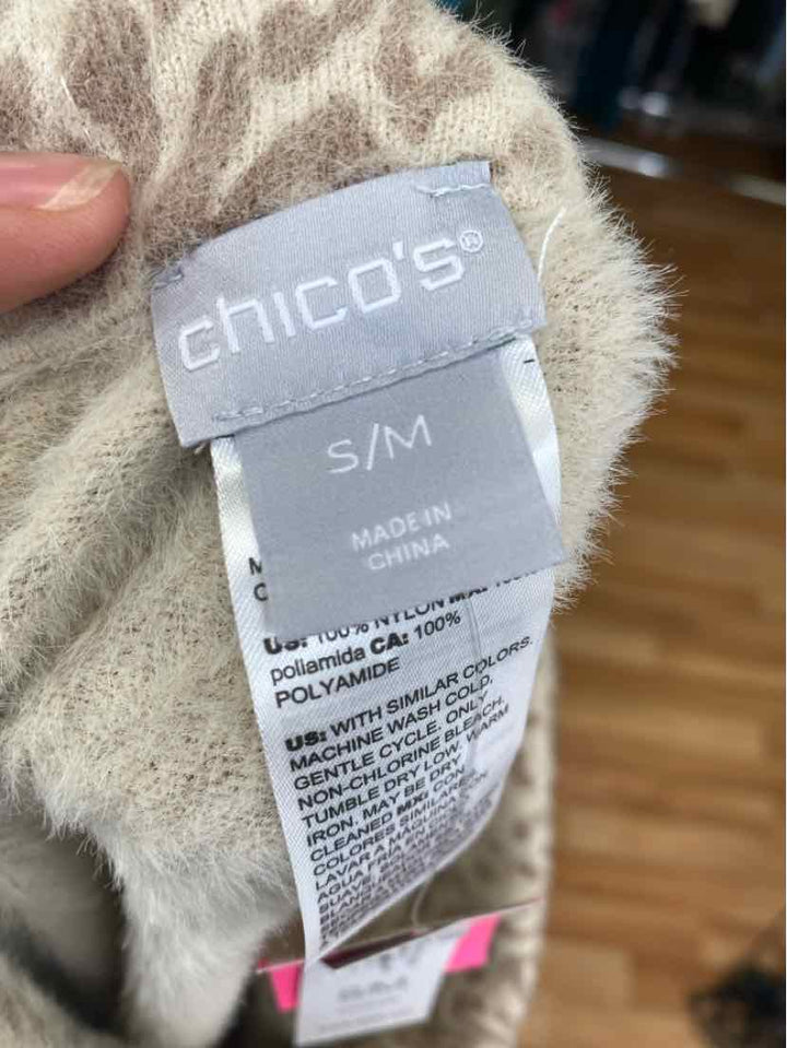 Size S/M Chico's Tan Sweater
