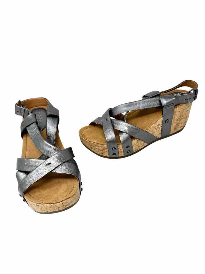 Shoe Size 39 bussola Bronze Leather Sandals