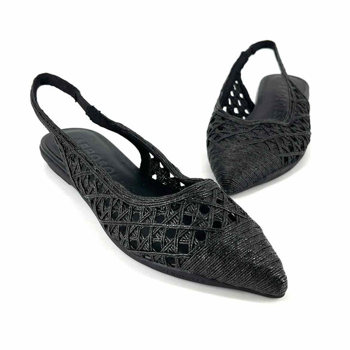 Shoe Size 8.5 Aeropostle Black Flats