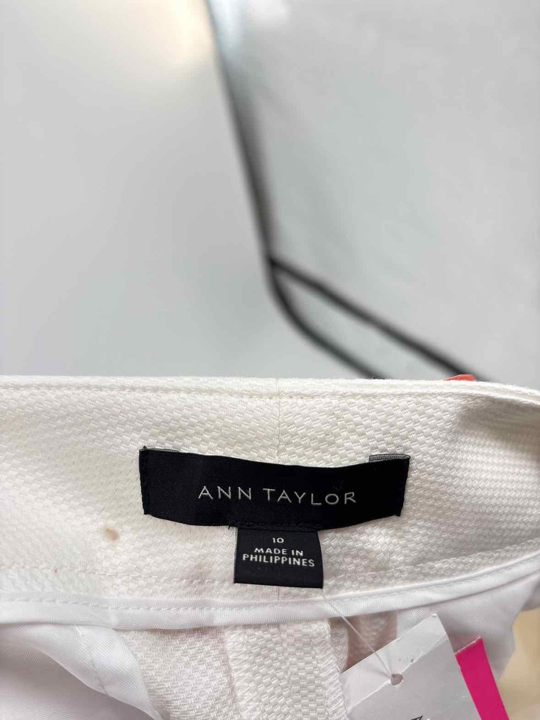 Size 10 Ann Taylor White Shorts