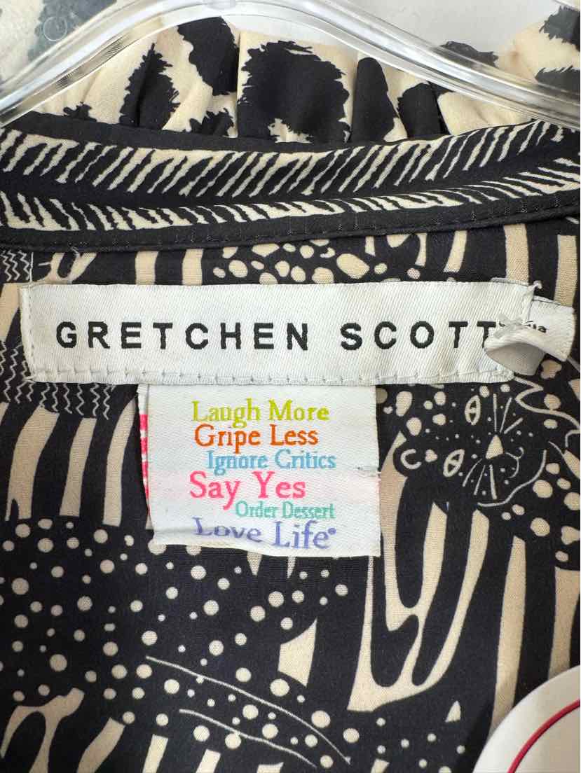 Size L Gretchen Scott Cream Dress