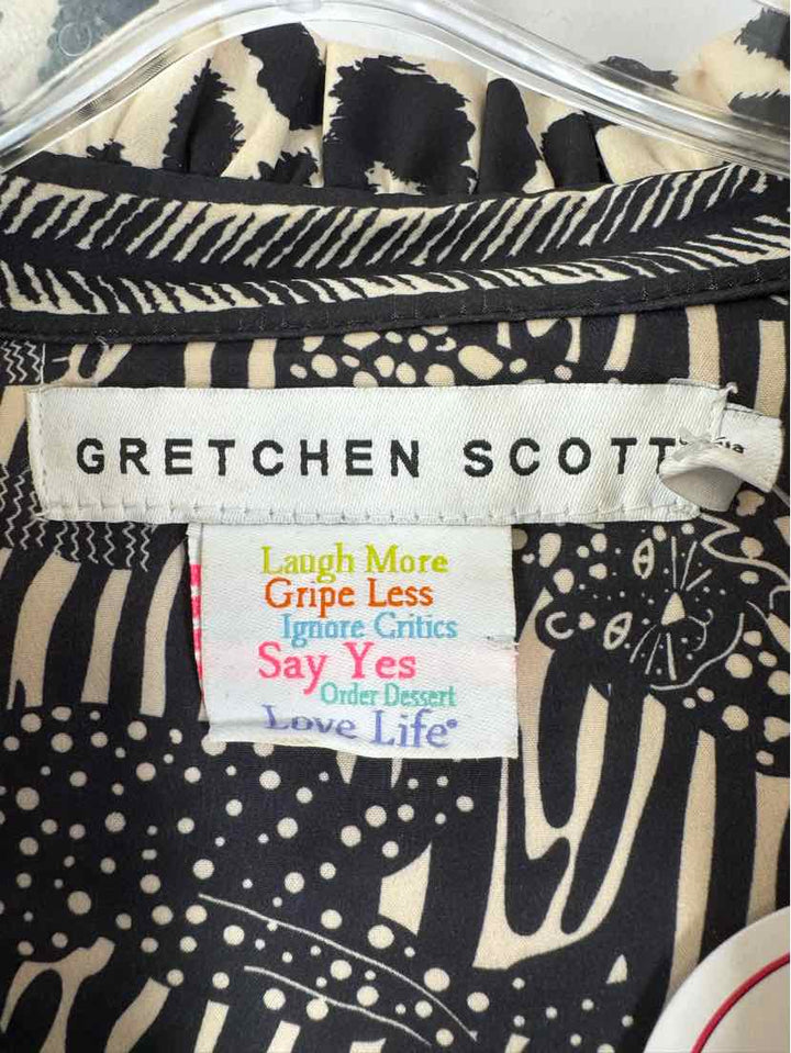 Size L Gretchen Scott Cream Dress