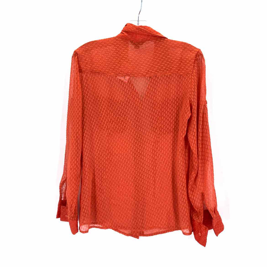 Size S Banana Republic Orange Shirt