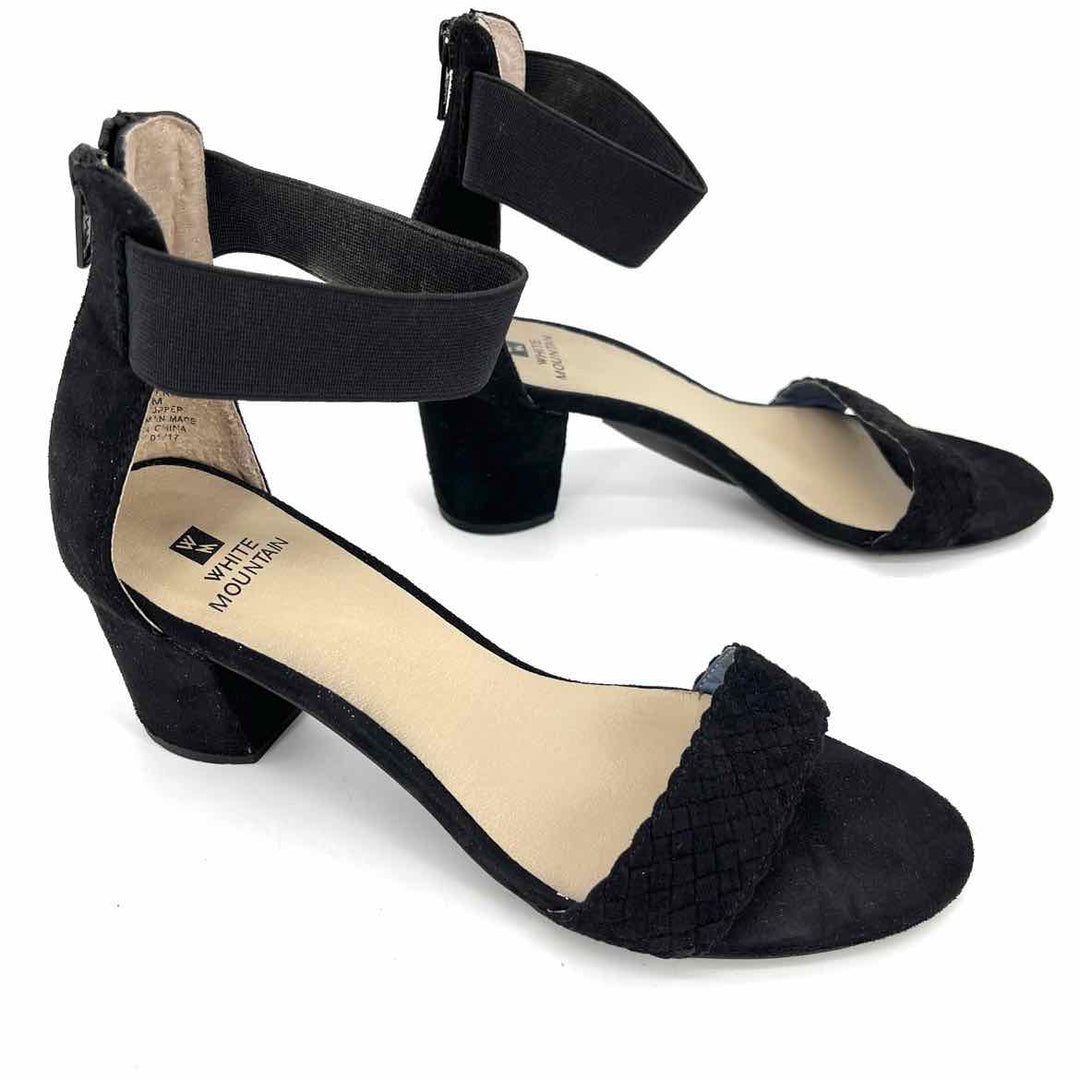 Shoe Size 8.5 WHITE MOUNTAIN Black Sandals