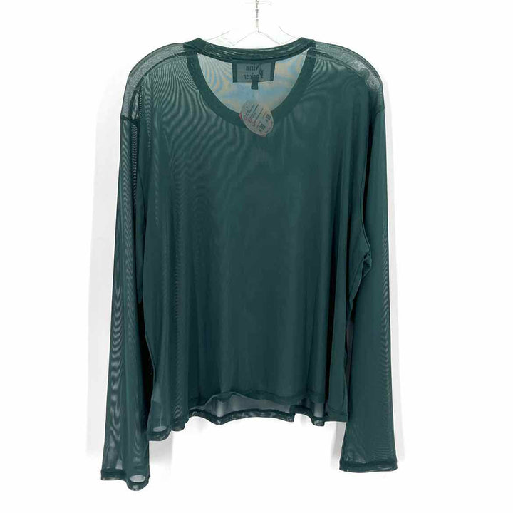 Size 3X Green Mesh Shirt