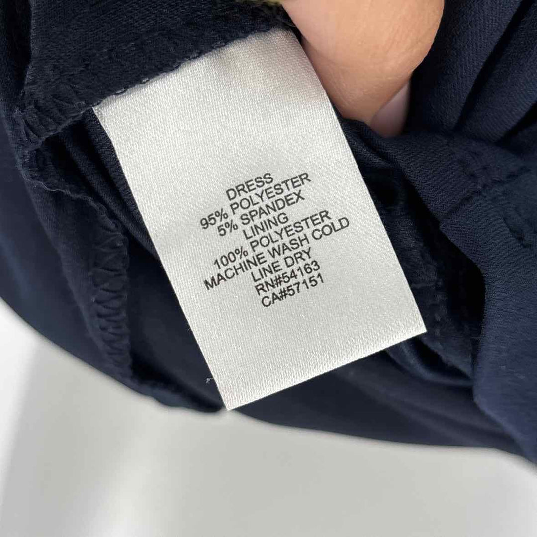 Size 4 Jessica Simpson Navy Dress