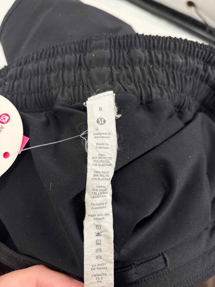 Size 8 Lululemon Black Skirt