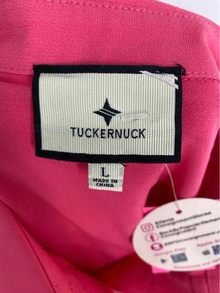 Size L TUCKERNUCK Pink Dress