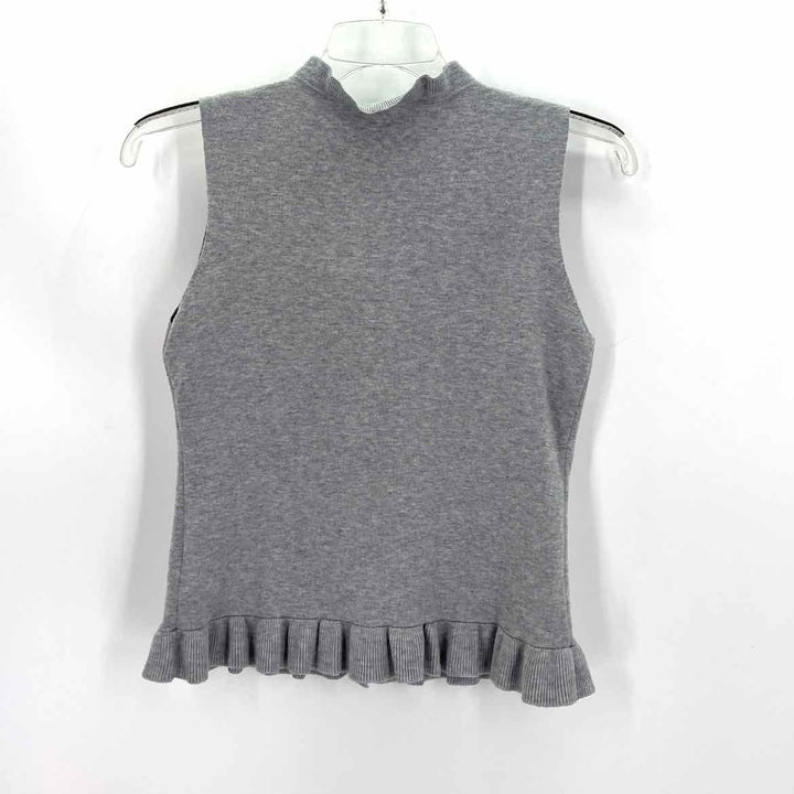 Size M Gray Polyester Sweater