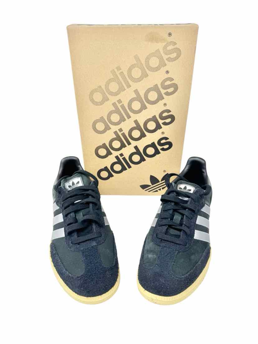 Shoe Size 42 Adidas Black Suede Sneakers