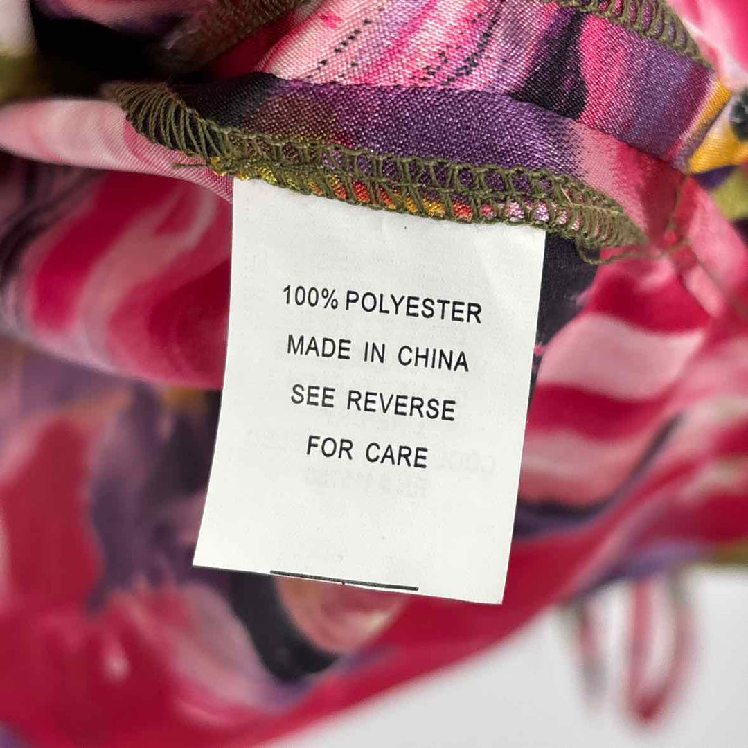 Size XL Magenta Sateen Shirt