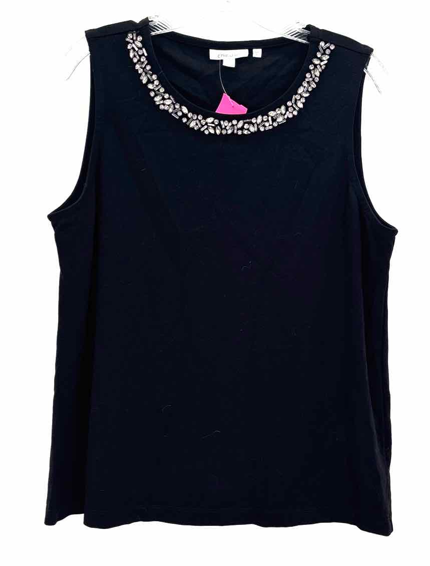 Size L Chico's Black Shirt