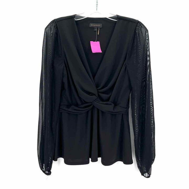 Size S DONNA KAREN Black Shirt
