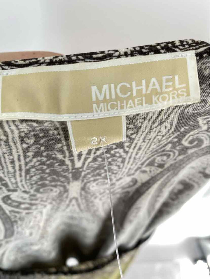 Size 2X Michael Kors Olive Shirt