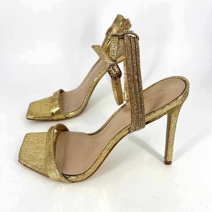 Shoe Size 7.5 Sam Edeleman Gold Sandals