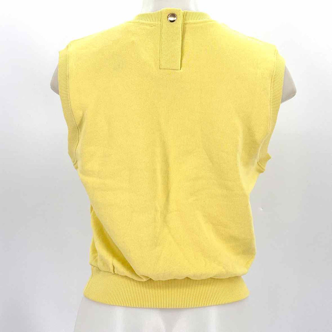 Size XS NATION Yellow Cotton Shirt