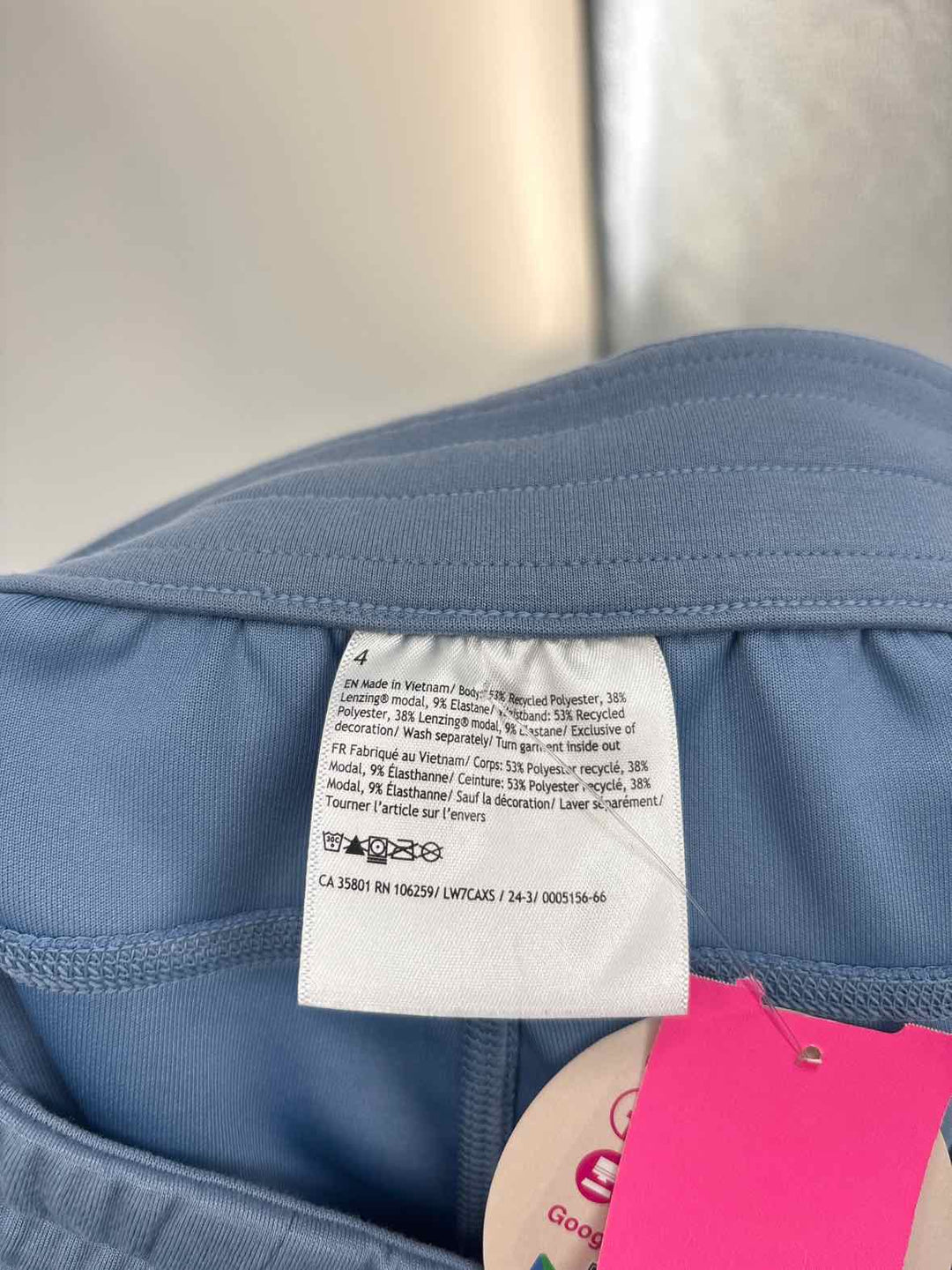 Size 4 Lululemon Blue Shorts