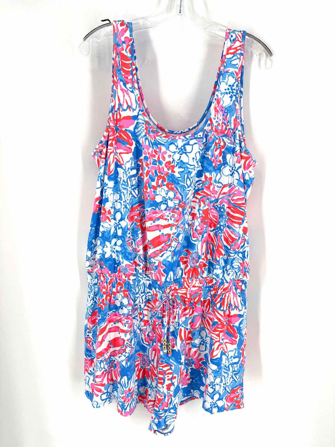 Size XL Lilly Pulitzer Blue Print Romper