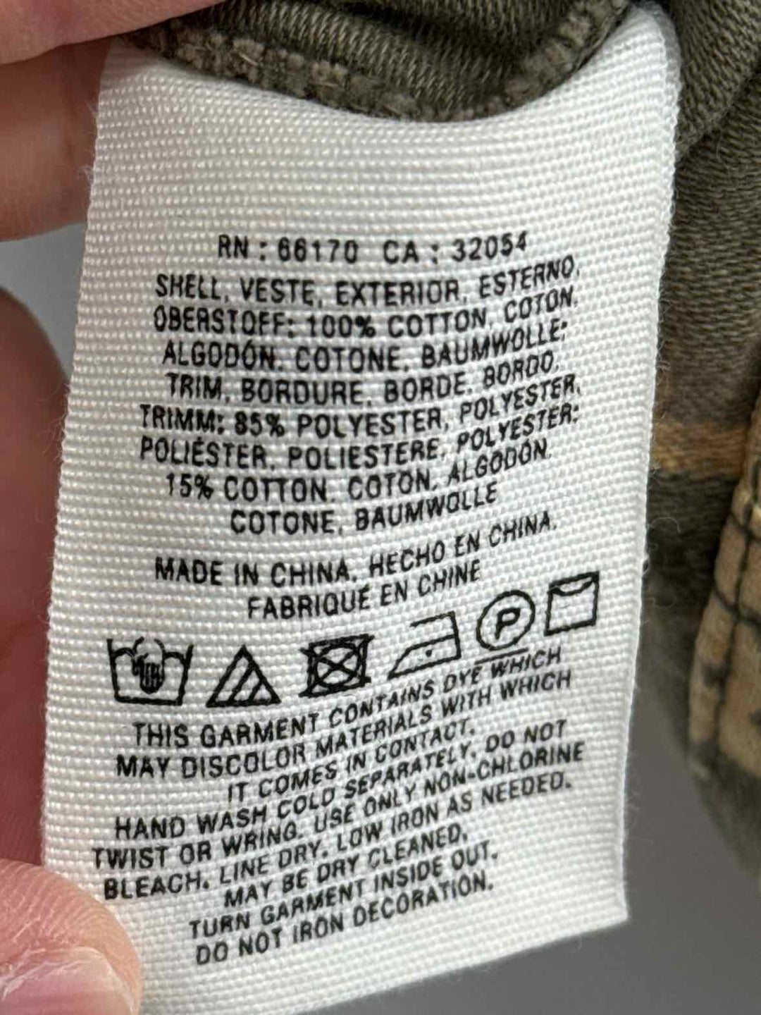 Size M Anthropologie Olive Jacket