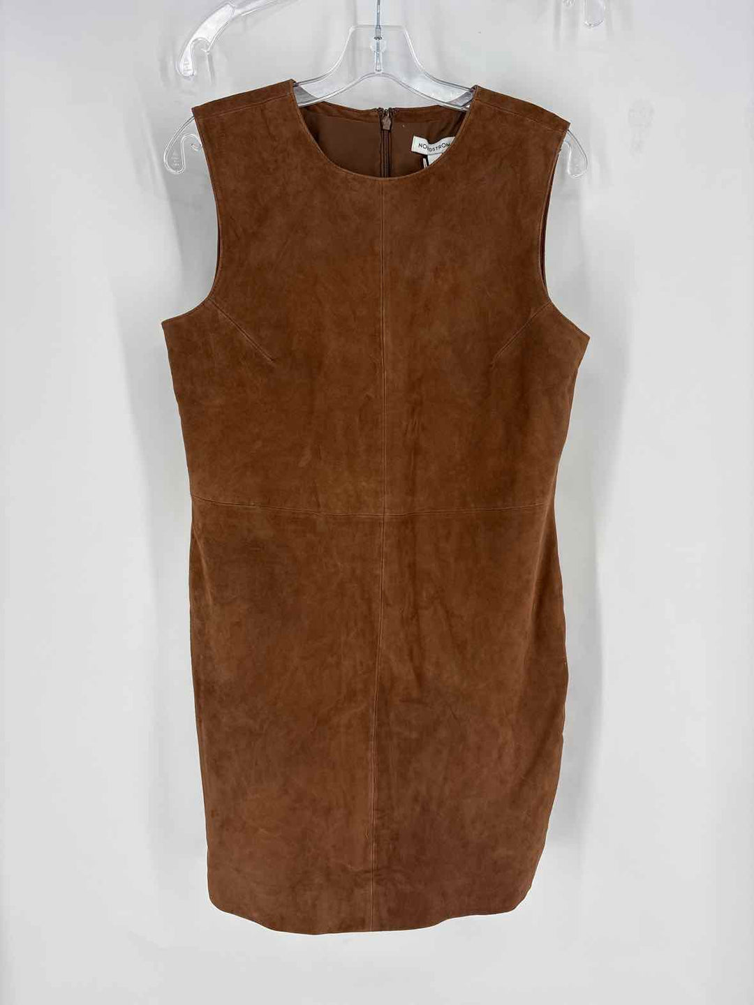 Size M NORDSTROM SIGNATURE Brown Suede Dress