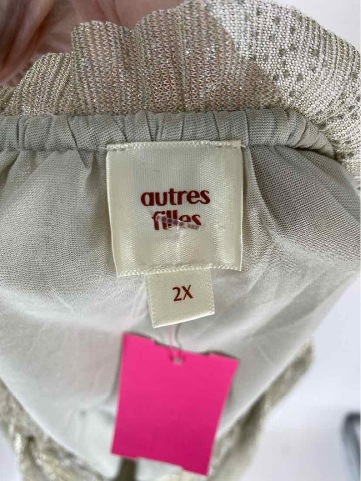 Size 2X Gold Shirt
