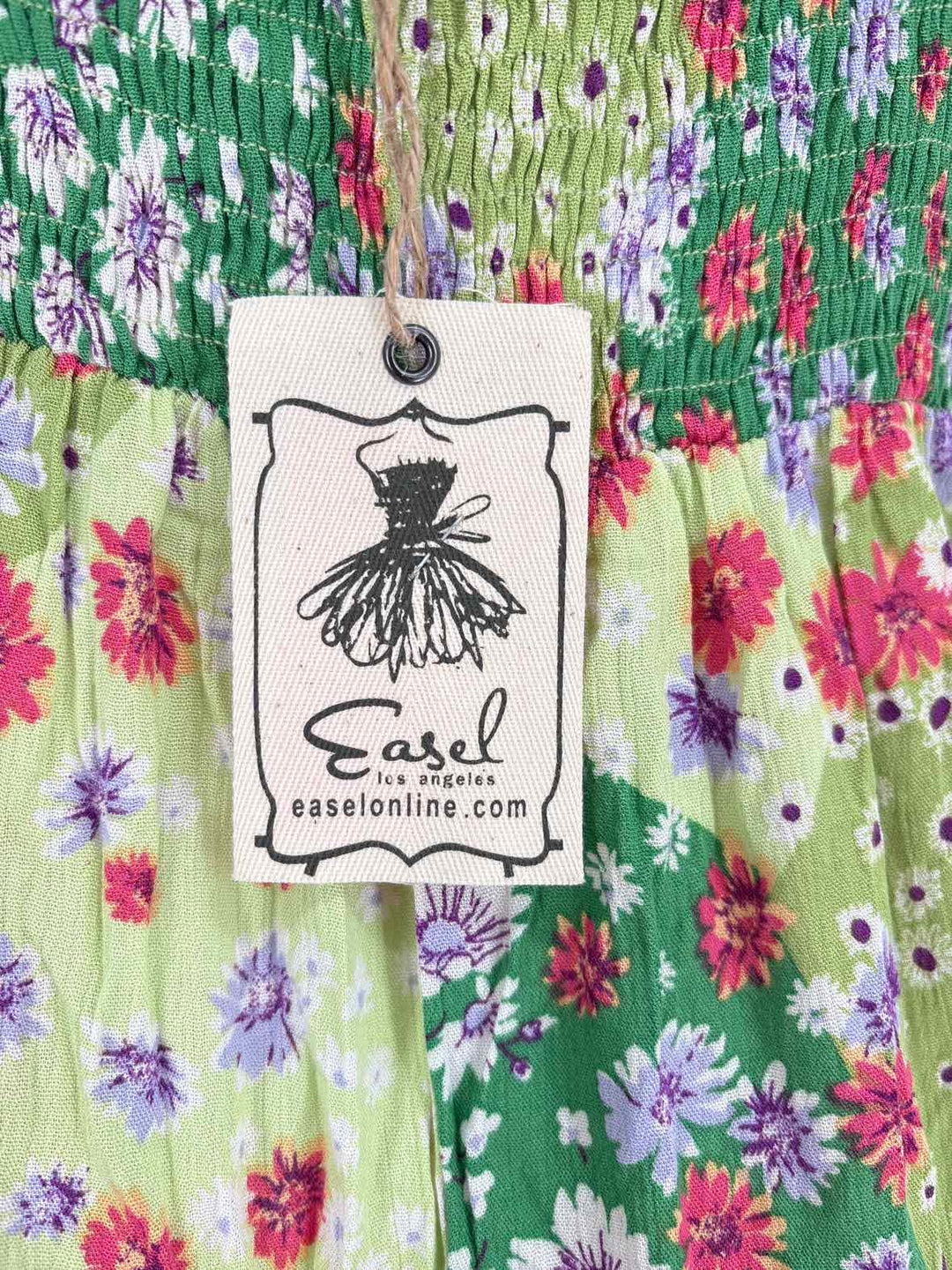 Size L EASEL Green Dress